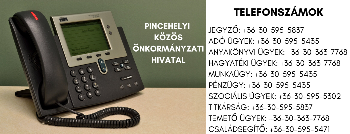 TELEFONSZÁMOK